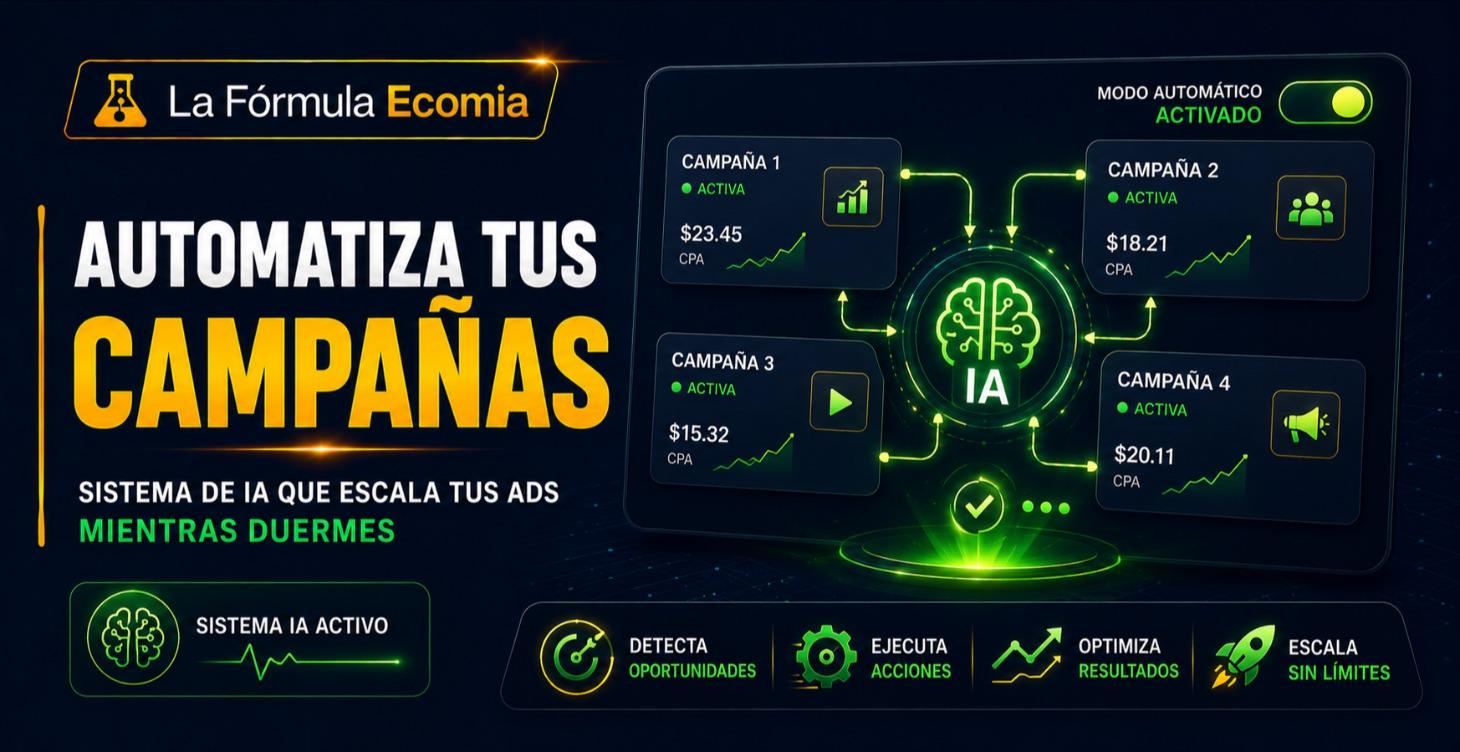 Automatiza con tus CAMPAÑAS META ADS