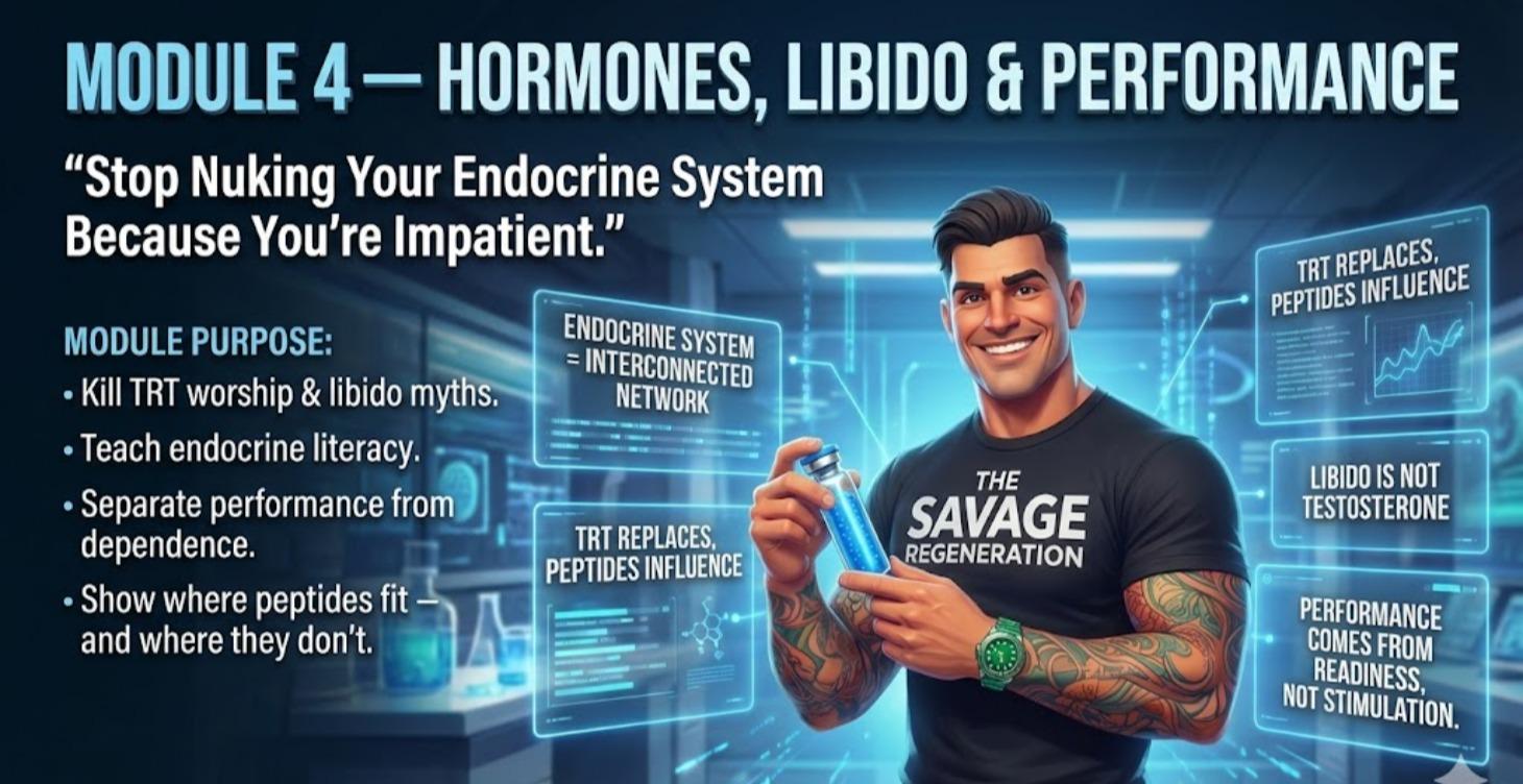 MODULE 4 — HORMONES, LIBIDO & PERFORMANCE