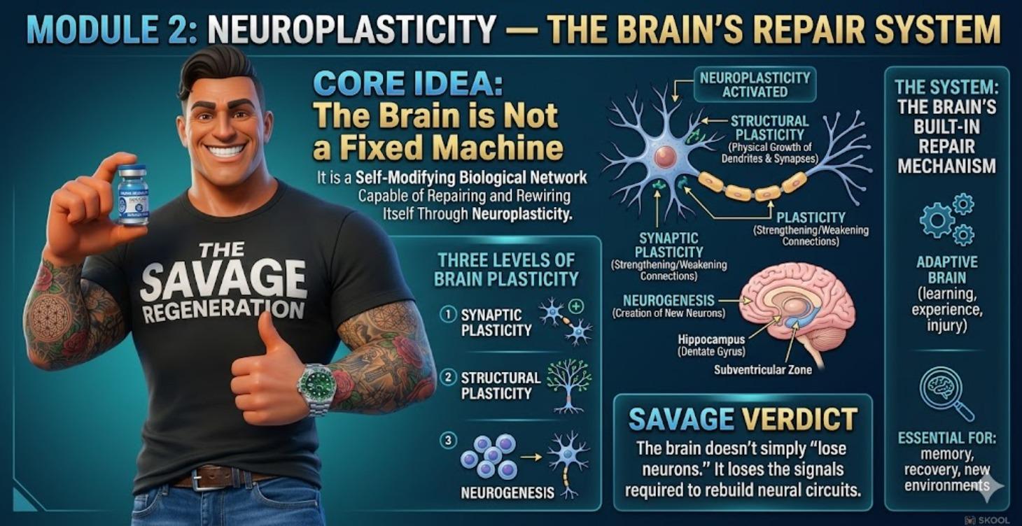 Neuroplasticity — The Brain’s Repair System