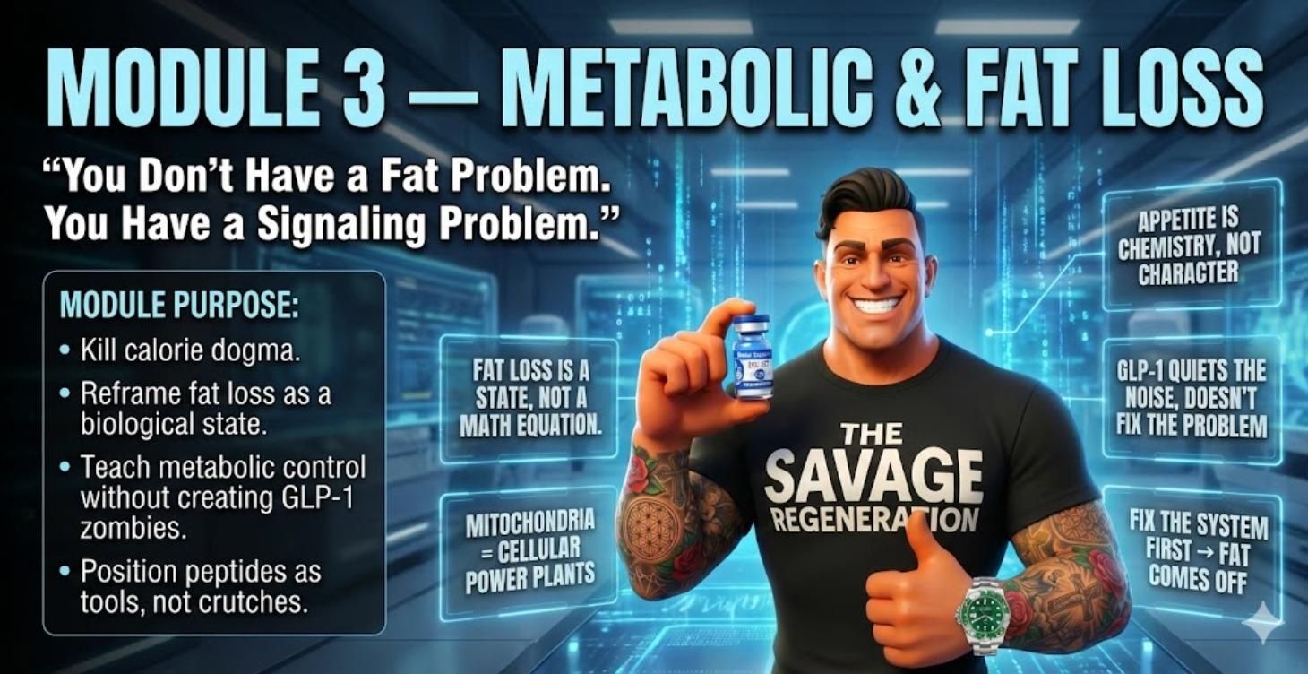 MODULE 3 — METABOLIC & FAT LOSS