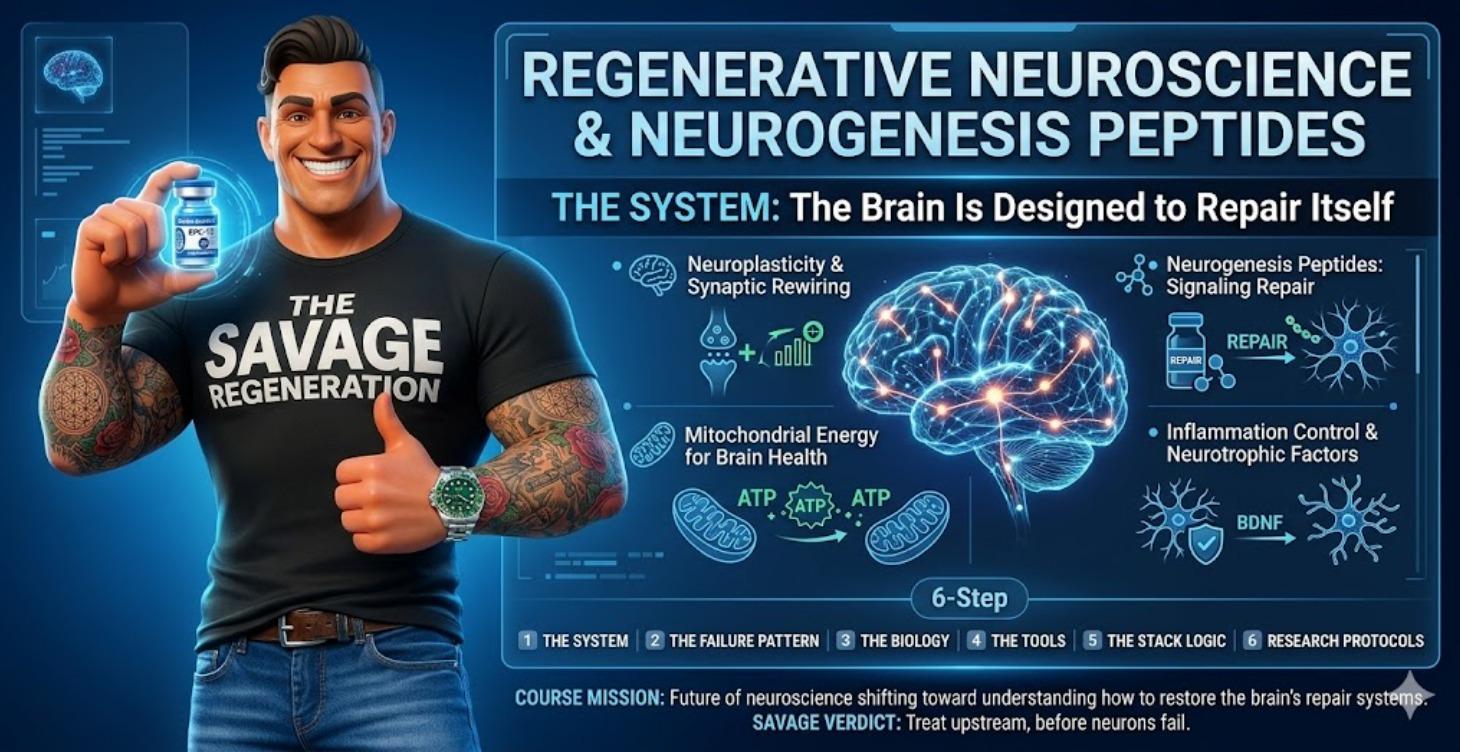 Regenerative Neuroscience & Neurogenesis Peptides