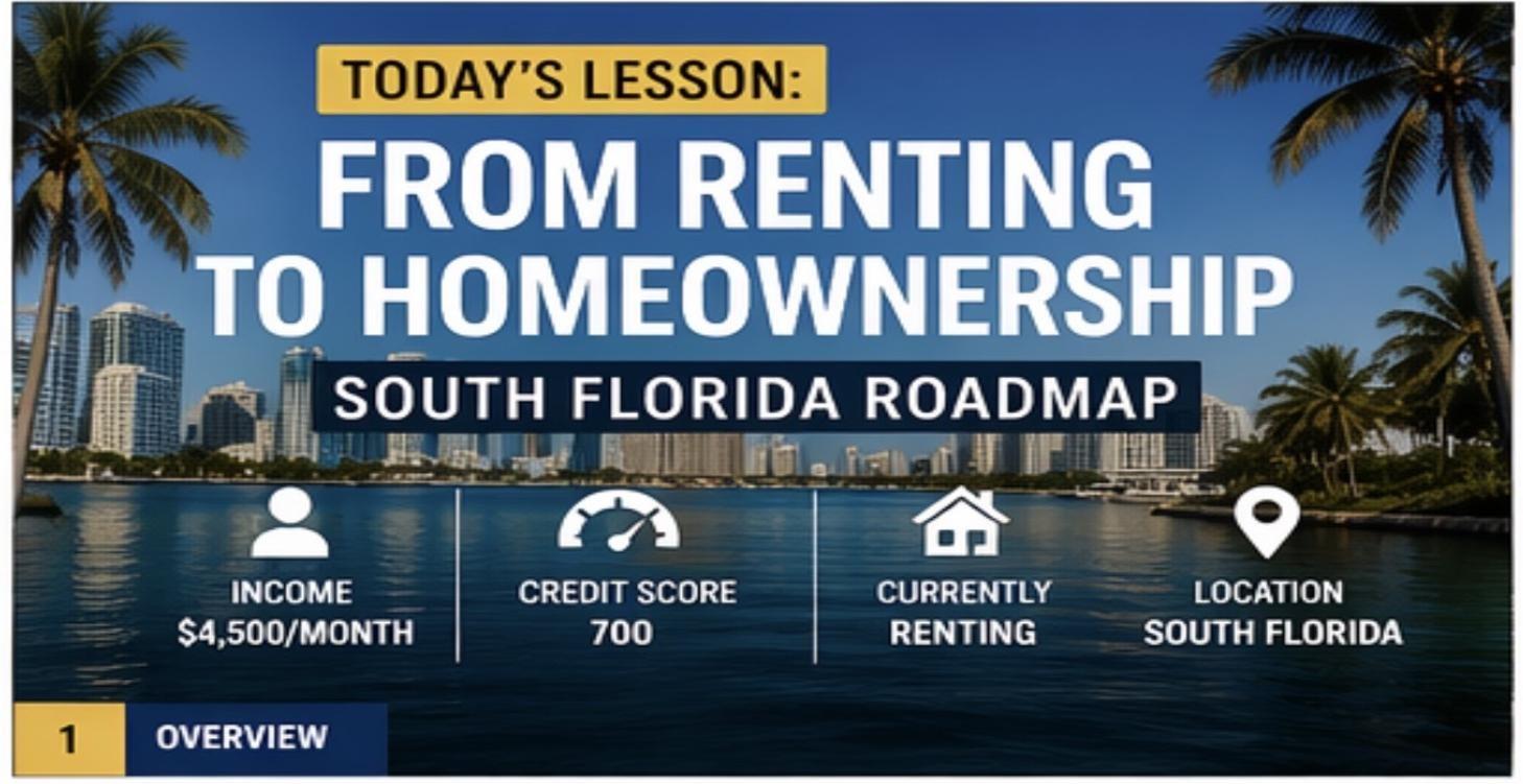 From Renting To Homeownership
