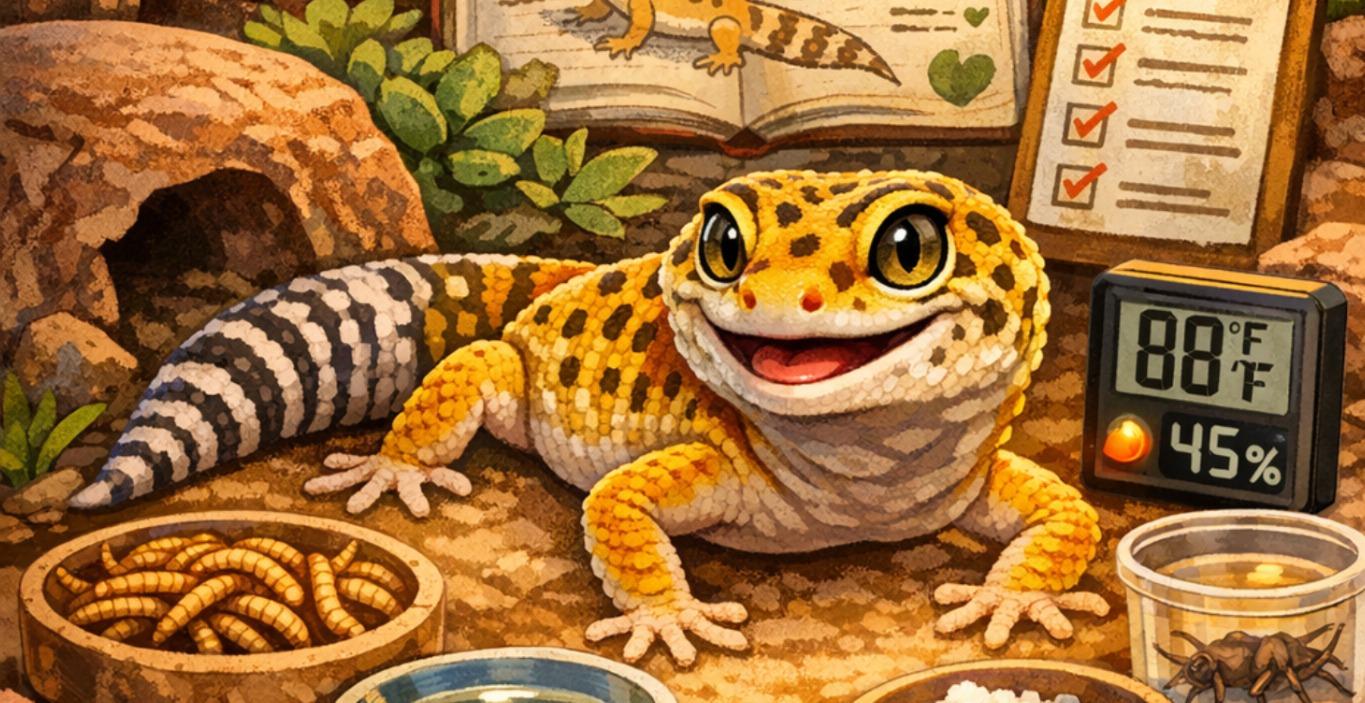 Leopard Gecko Care Guide