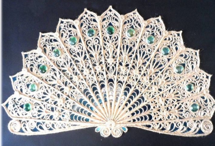 QUẠT QUILLING (Hàng đặt gia công)