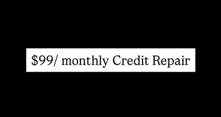 $99 MONTHLY CREDIT CONSULTING