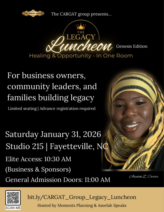 ✨ Legacy Luncheon Update ✨