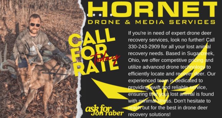 Thermal drone deer recovery