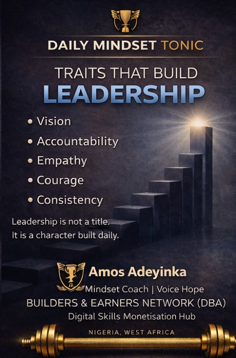 🔑 TRAITS THAT BUILD LEADERSHIP 🔑