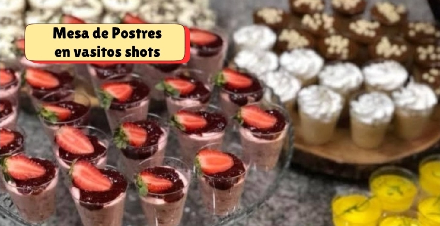 Postres en Vasitos Shots