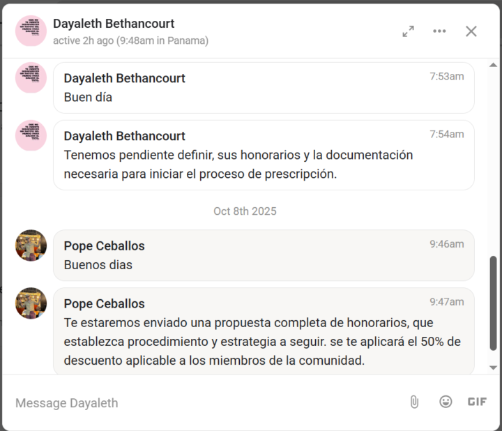 GRACIAS POR LA CONFIANZA