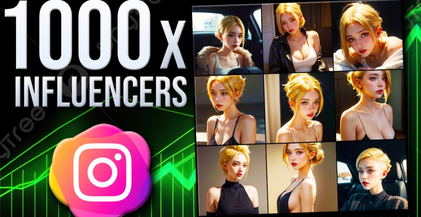 Build 1000x AI Influencers - No Code SaaS