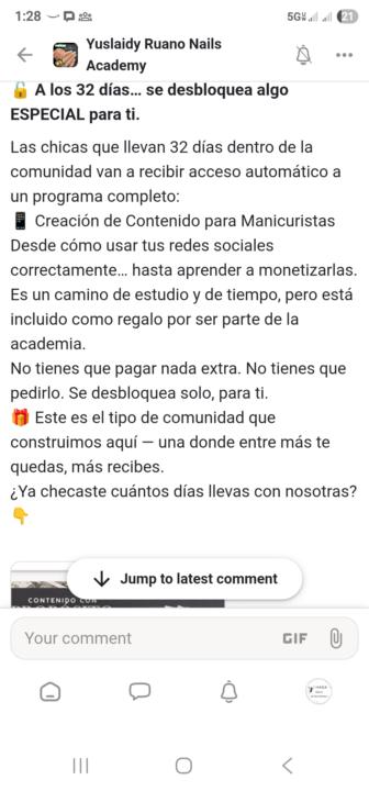 32 dias se desbloquea automatico
