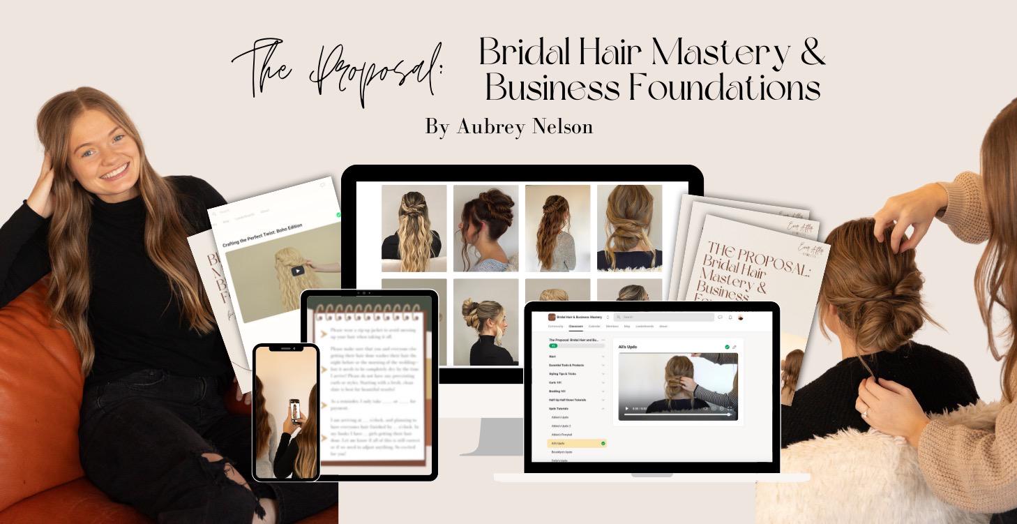 The Proposal: Bridal Hair and Business Mastery