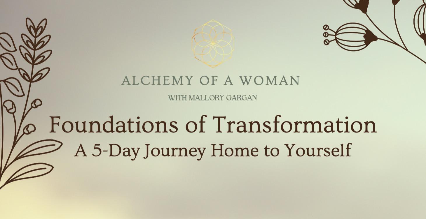 Foundations of Transformation