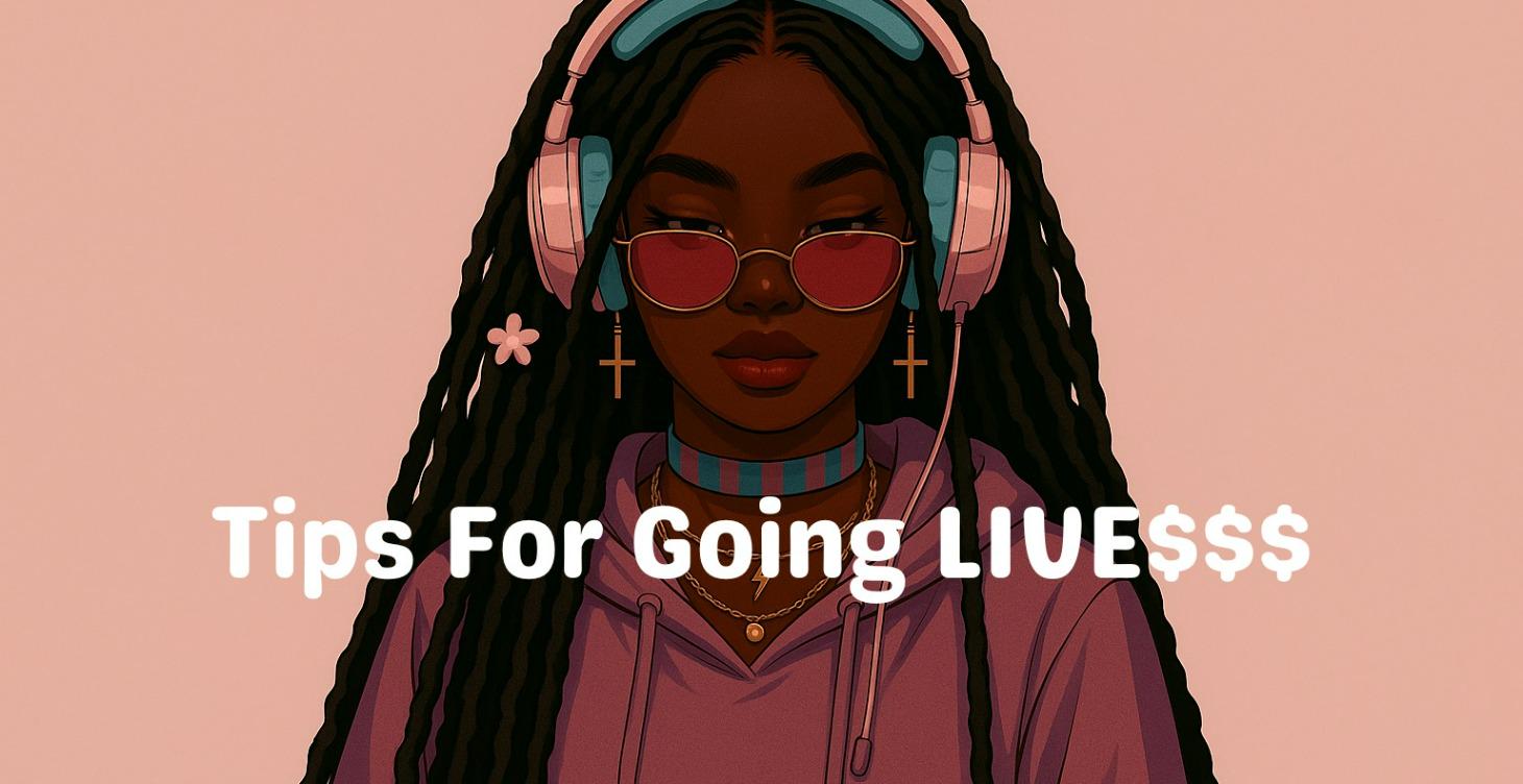 Tips For Going LIVE$$$