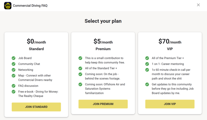 We're Going Tiered — An Honest Update on Where We're Headed ⚓