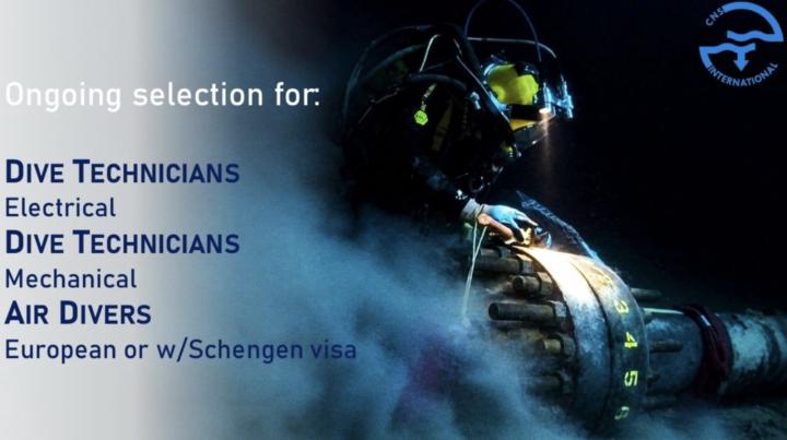 Job Opportunity: Dive Technicians & Air Divers