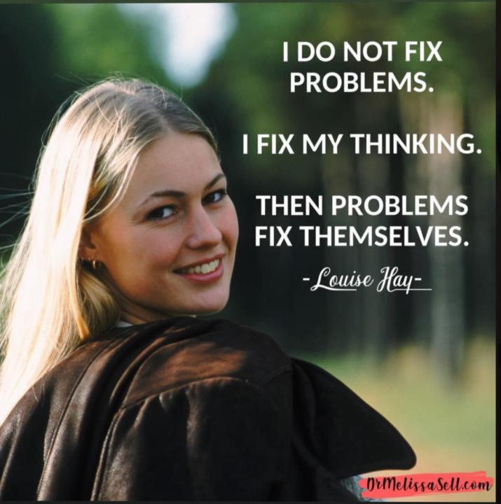 I do not fix problems