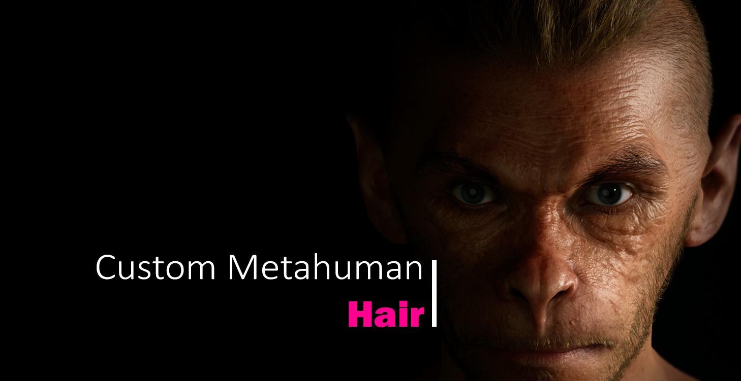 커스텀 메타휴먼 Hair