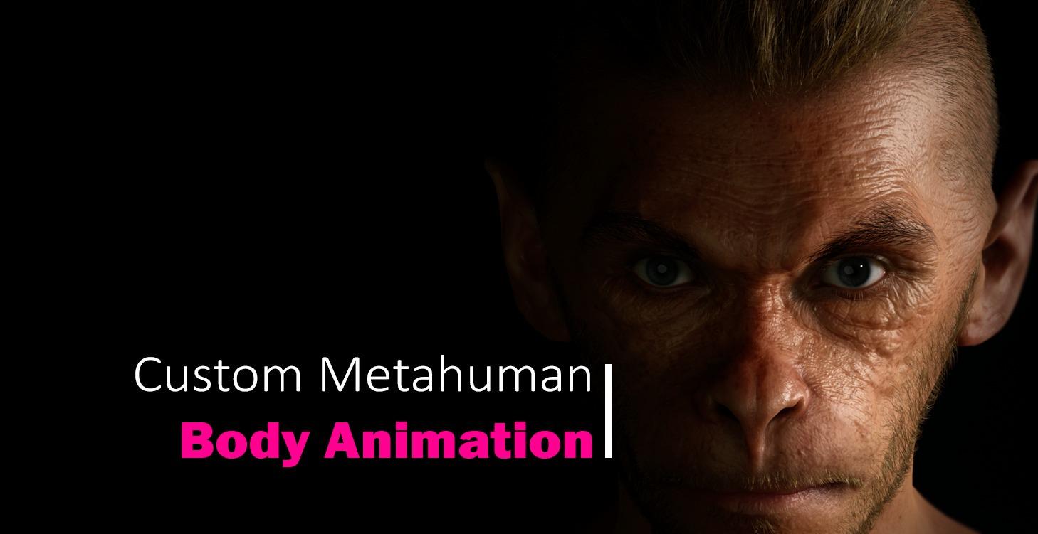 커스텀 메타휴먼 Body Animation