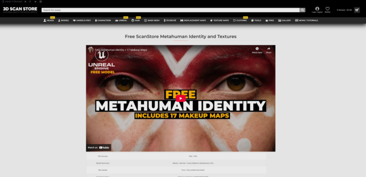 [1/12 과제] 3D Scan Data를 사용해서 Custom MTH 제작해보기