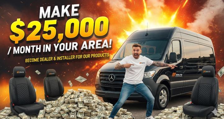 RESELLER CUSTOM VAN SEAT COVER