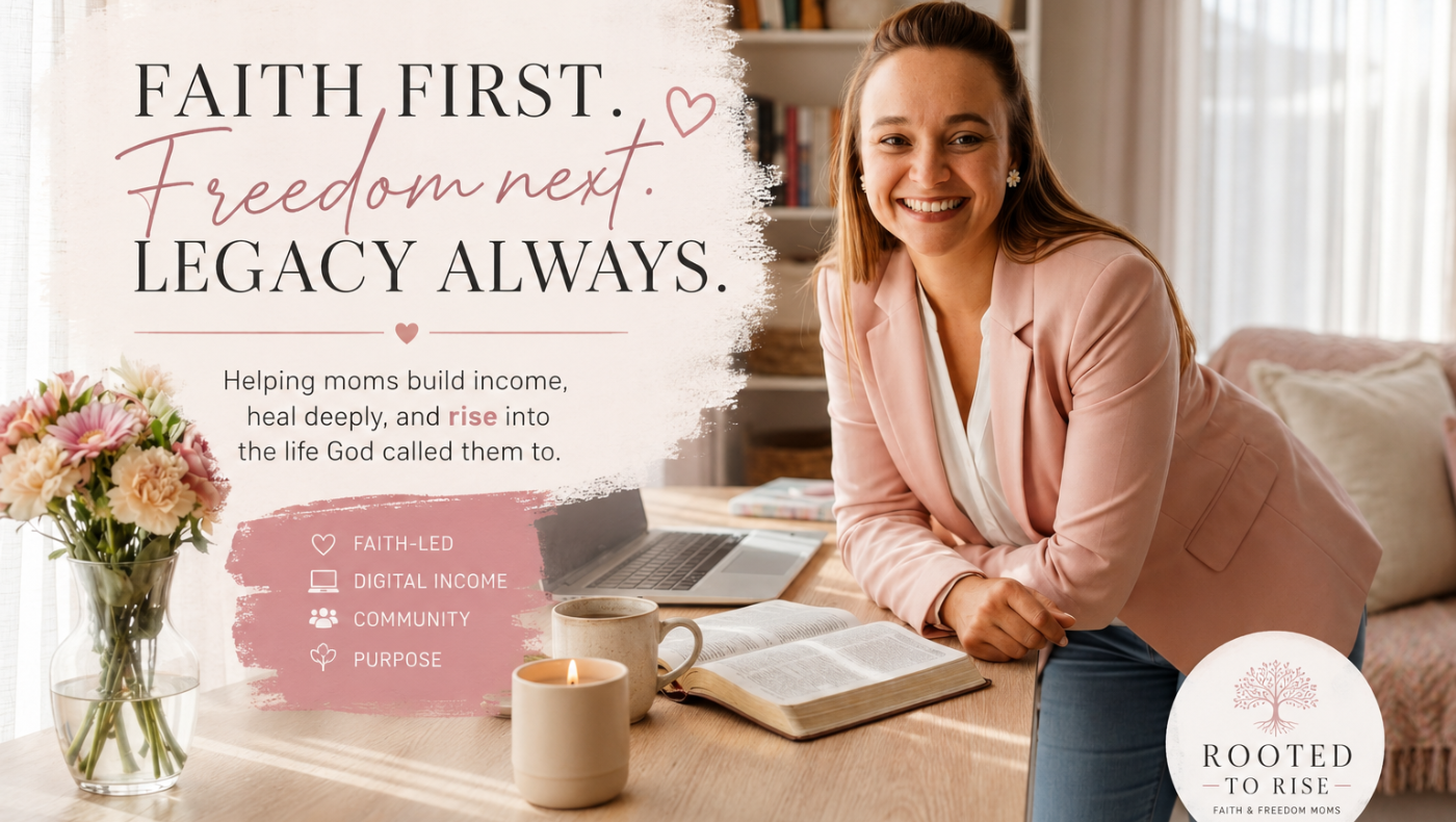 Rooted to Rise in Faith Moms