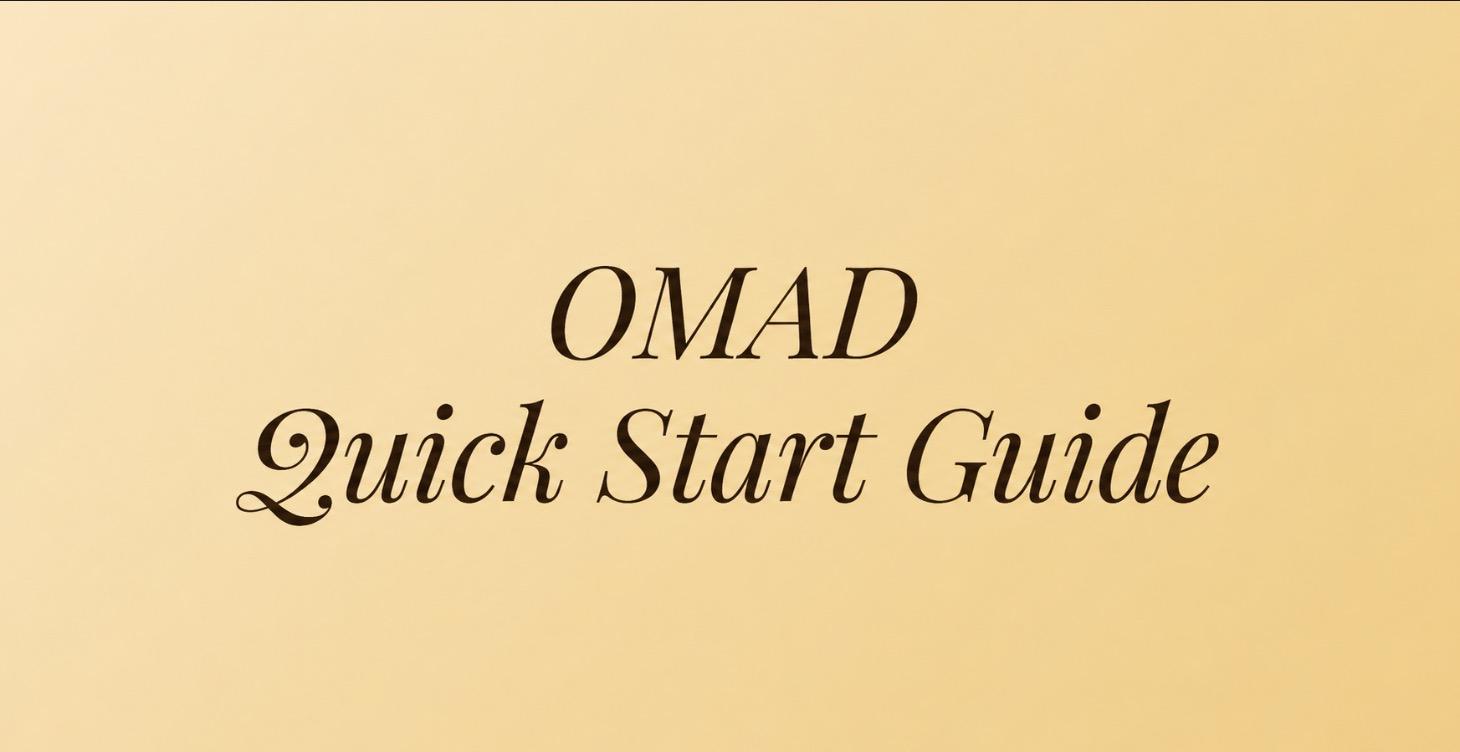One Meal a Day Quick Start Guide