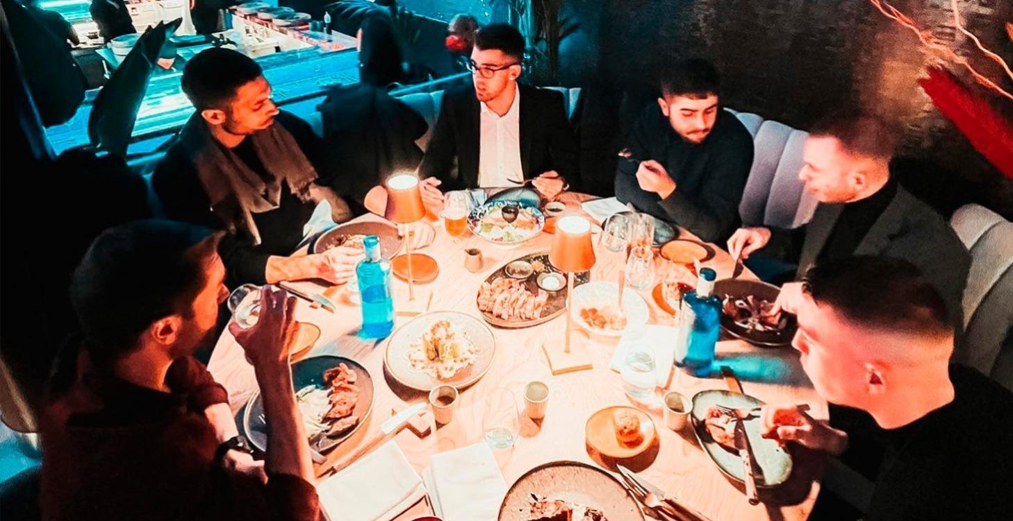 Cena con Saül y Equipo