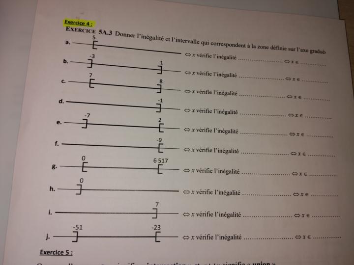 Exercice 