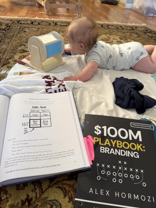 Little man helping me study