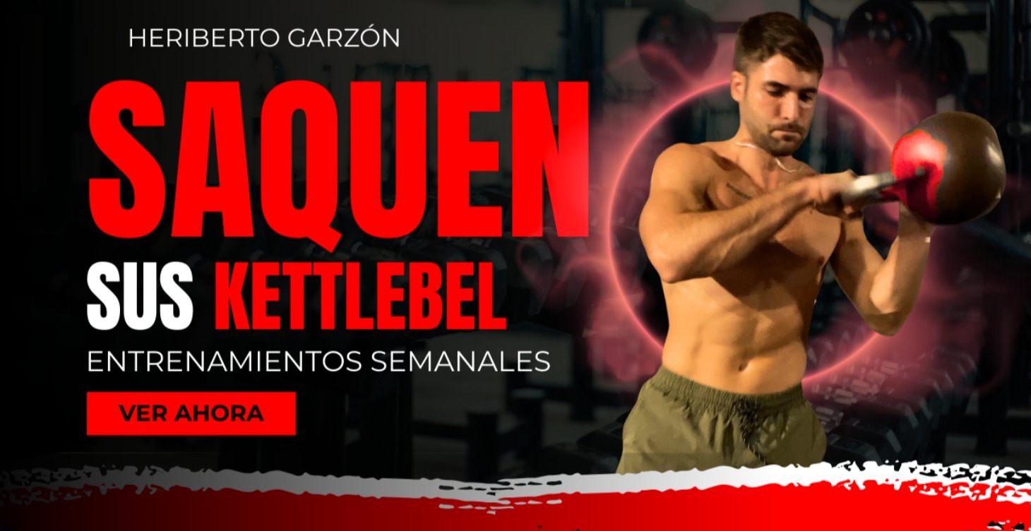 🏋🏼‍♂️SAQUEN SUS KETTLEBELL A PASEAR