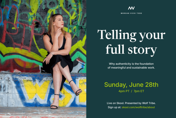 Can't wait to meet you this Sunday at 4pm Pacific!