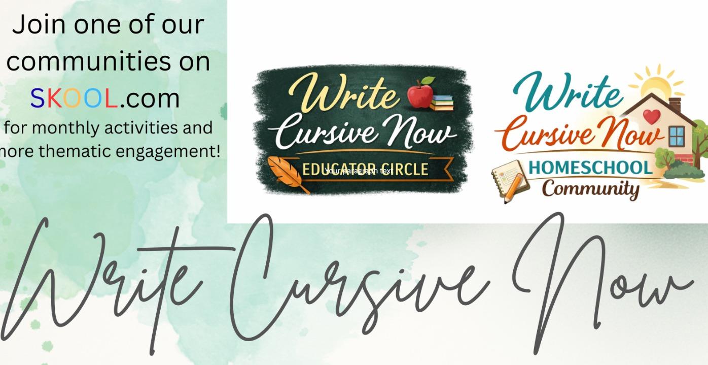 Write Cursive Now
