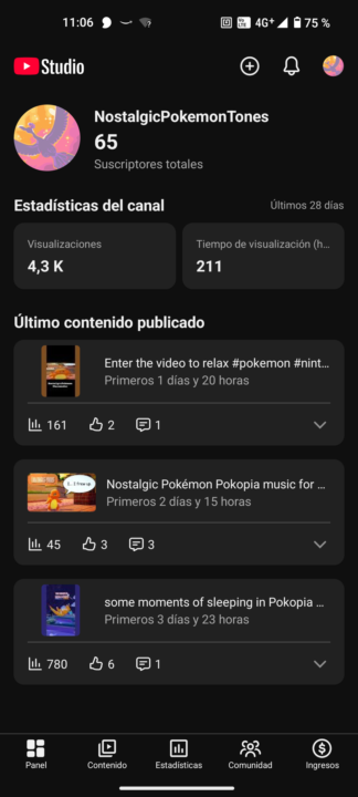 Ayuda Canal Música Pokémon 