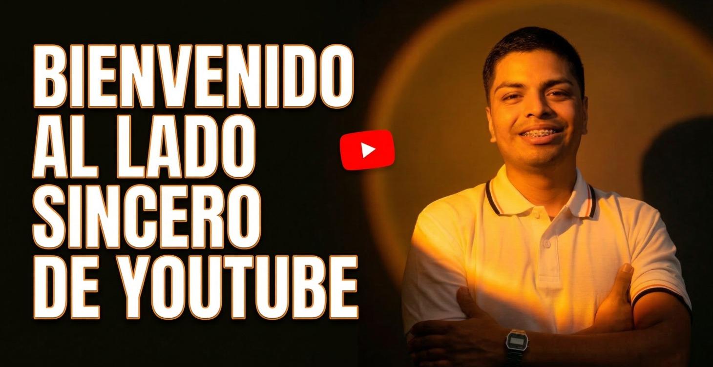 Bienvenido al lado sincero de Youtube