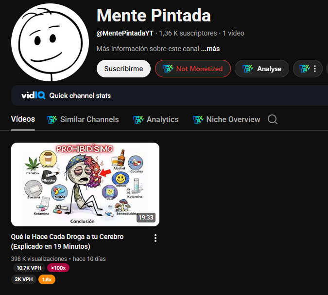 Espectacular nacimiento y crecimiento de Canal!