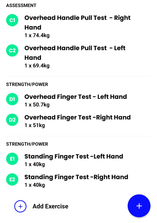 Community test results 