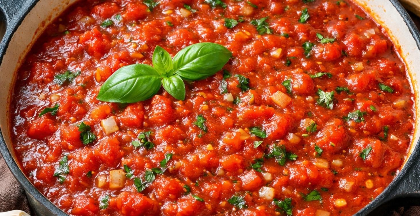 Homemade Marinara-beginner friendly
