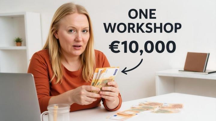 Let’s talk: How to hit €10K from your workshops