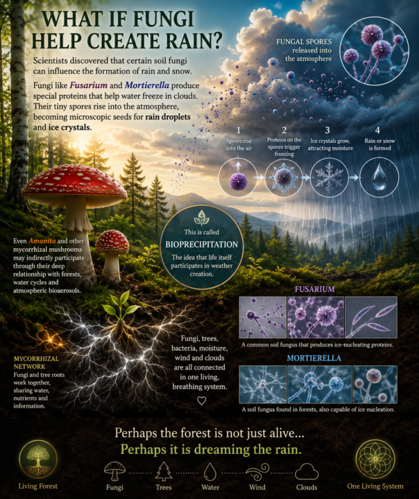 🌧🍄 WHAT IF FUNGI HELP CREATE RAIN? 🍄🌧