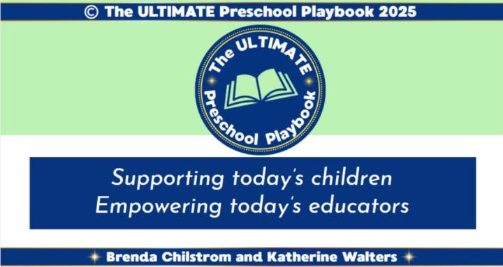ULTIMATE Preschool Playbook