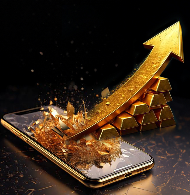 Golden duty free coffee