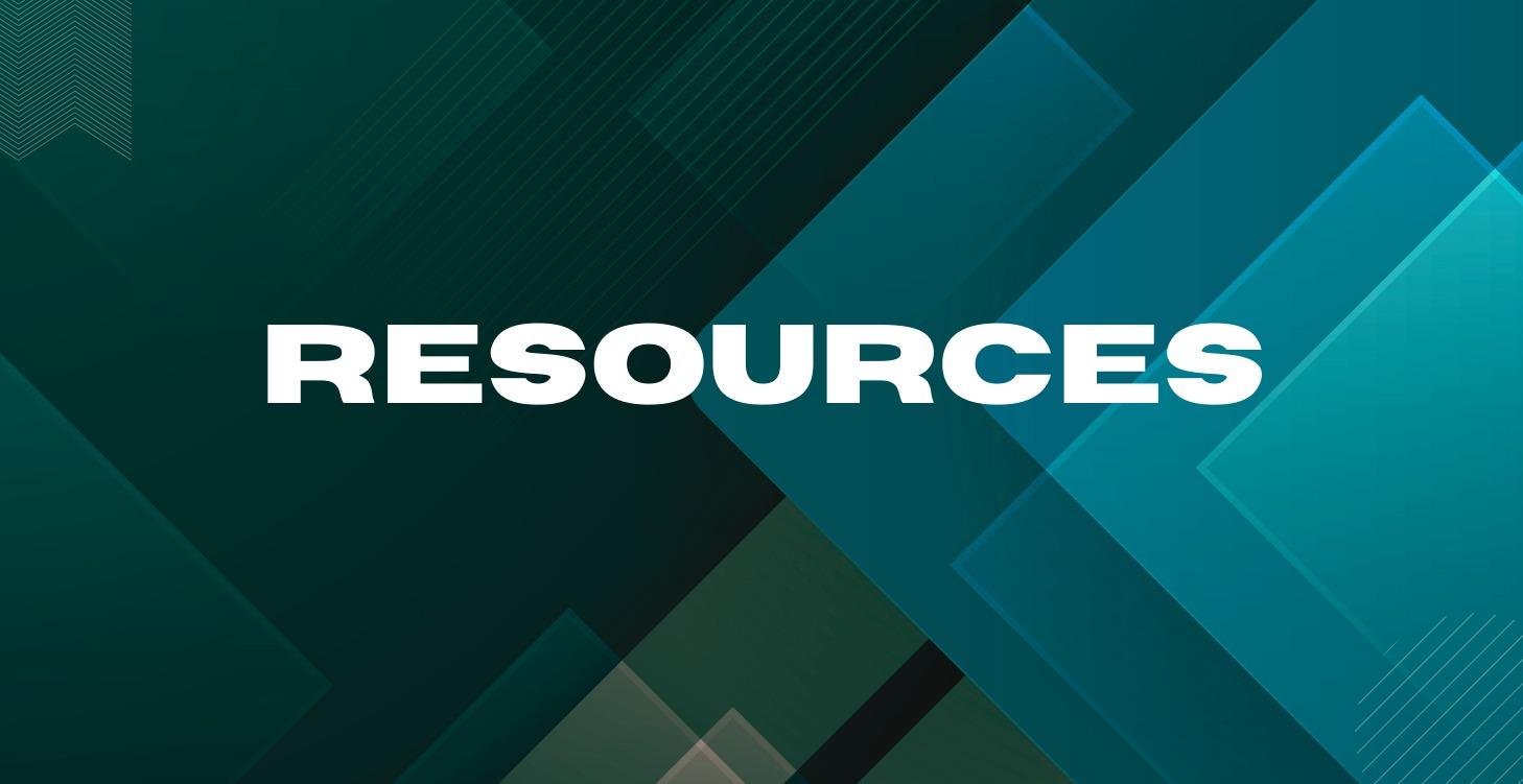 COMING SOON - Resources