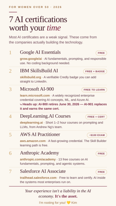 🚨 Most “AI certifications” won’t do a thing for your career