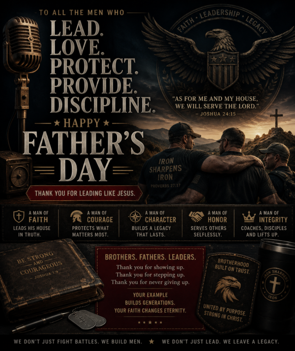 Happy Father’s Day to the men who show up.