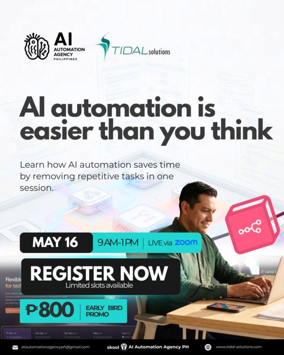 Join our AI Training on May 16!