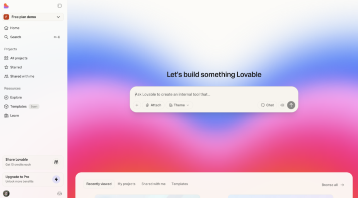Lovable.io just introduced a full platform transformation