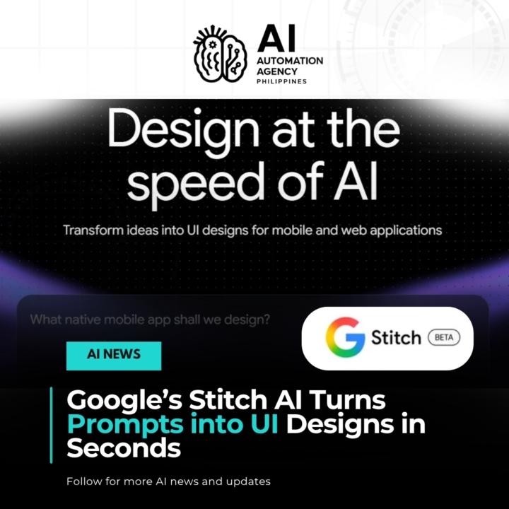 Google Stitch (AI UI Design)