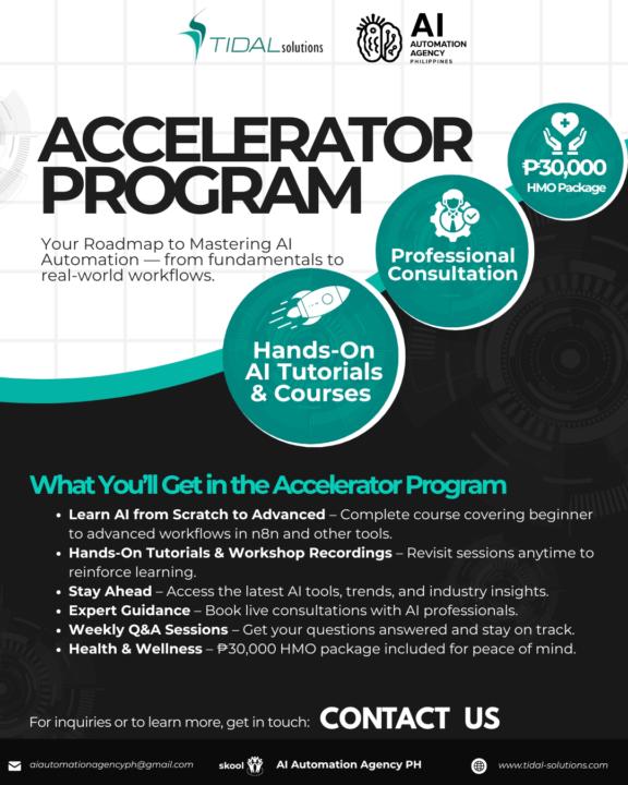 New Launch: The AI Automation Accelerator Program is Here!